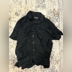 Black dress shirt